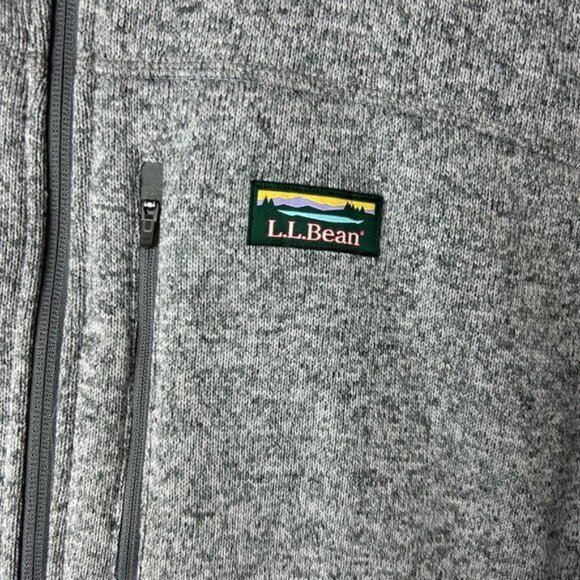 L.L Bean Bean's Sweater Fleece Vest - Picture 4 of 6
